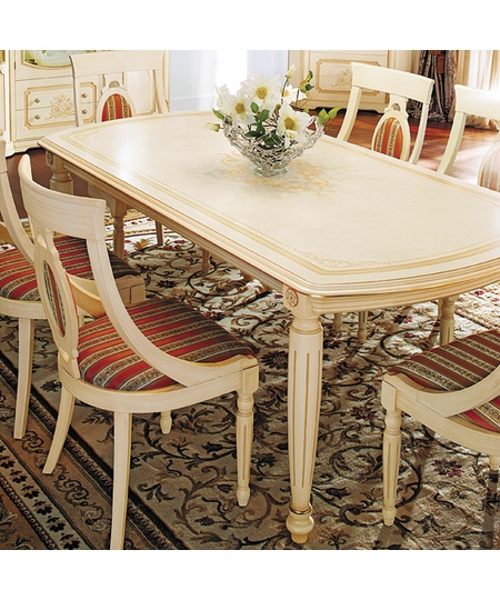 Стол обеденный Floriana беж 1500(1900)х780х1050 мм. 